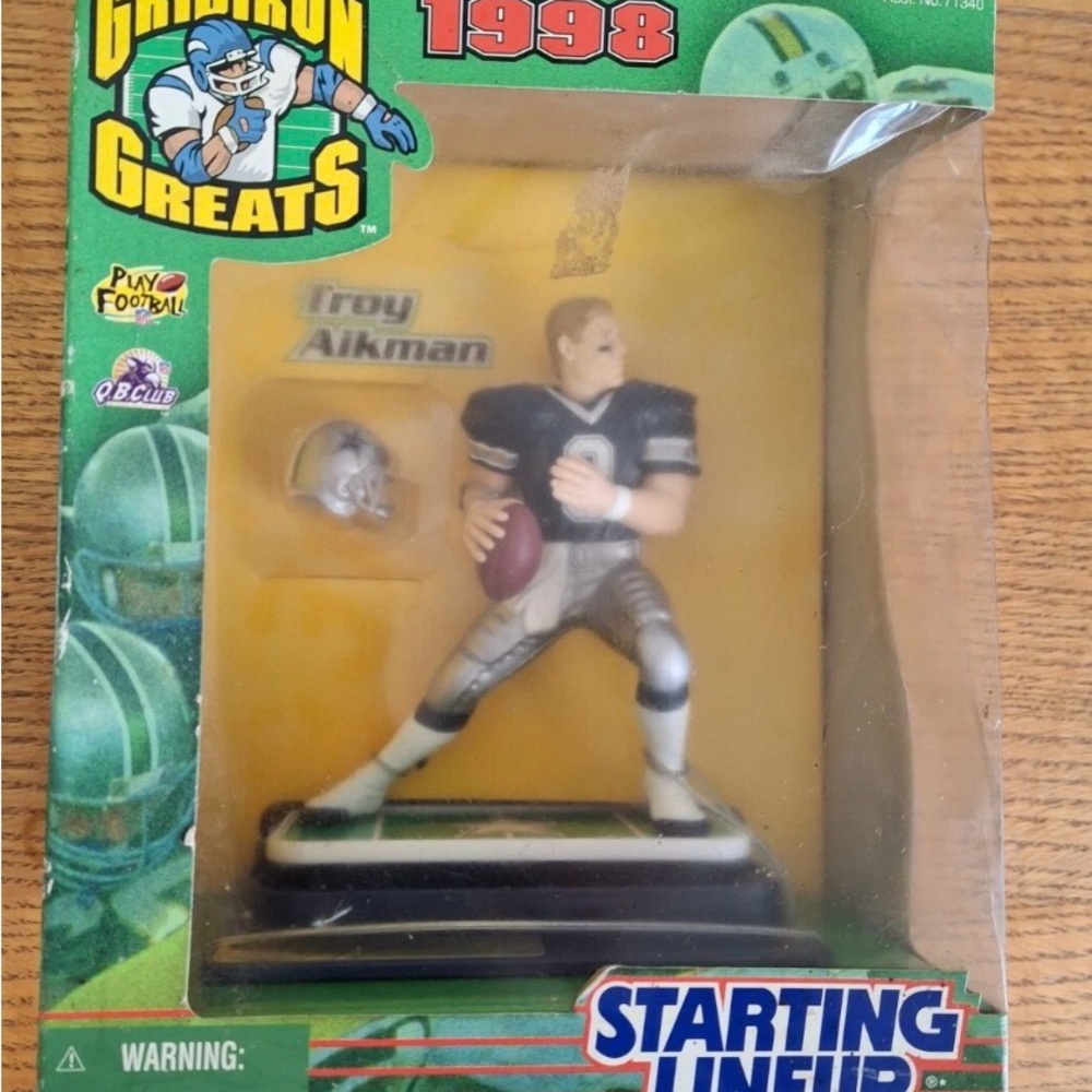 Gridiron Greats 1998 Troy Aikman Figure
